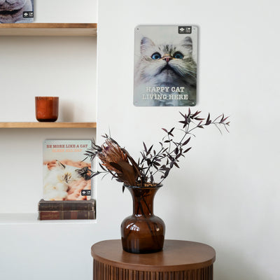 I LOVE HAPPY CATS Muurbord