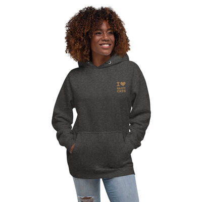 Happy Cats Hoodie with embroidered logo