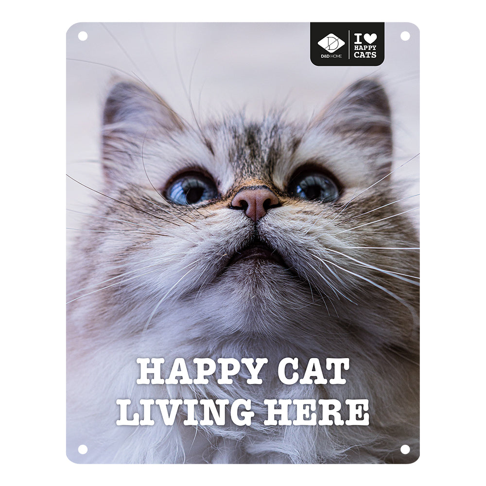 I LOVE HAPPY CATS Muurbord